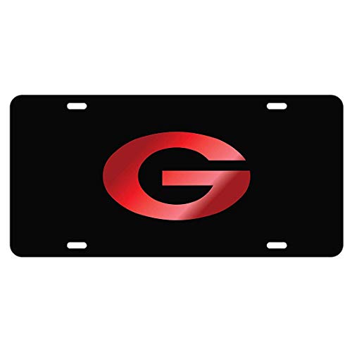 Craftique University of Georgia License Plates Black