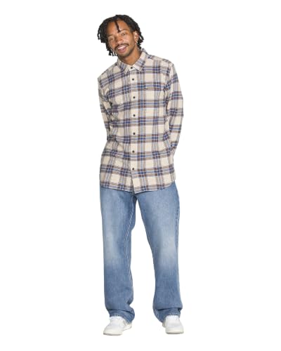 Image of Volcom Men's Caden Plaid Long Sleeve