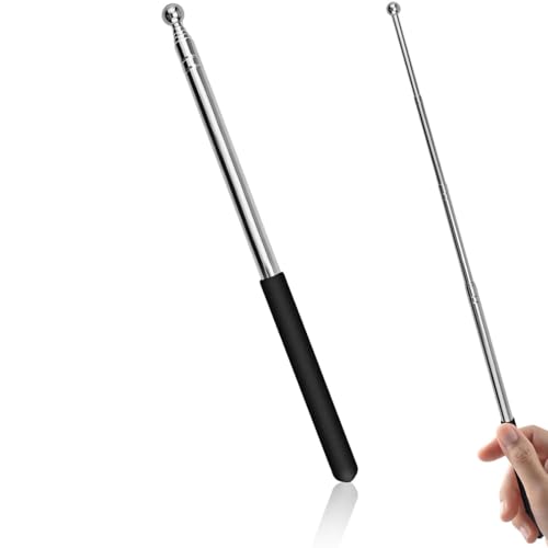 UIEXAY Asta retrattile telescopica da 1,4 m in acciaio inox, estensibile,...