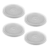 4 x Dosendeckel, für 400g und 200g Hundefutter Katzenfutter Dosen, Konservendosen, Top Qualität, transparent