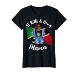 Photo Gallery donna carino st kitts e nevis mama proud bandiera patriottica da donna maglietta Photo Gallery donna carino st kitts e nevis mama proud bandiera patriottica da donna maglietta