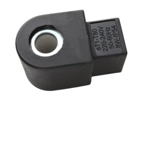 Eawfgtuw Válvula solenoide de bobina 220-240 V IP54 para quemador de caldera Suntec T80 compatible con modelos AS AP AL ALE AR AT AUV, orificio de 9,2 mm, para temperaturas ambiente de hasta t