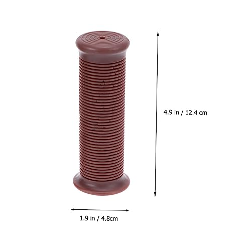 HEALLILY 3 Pares TPU apertos de bicicleta Antiderrapante apertos de guidão Apertos de bicicleta vint
