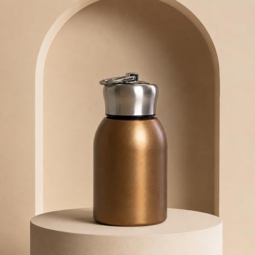 Image of Mini Insulated Stainless Steel Water Bottle 280 ml,Bronze