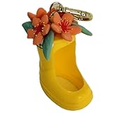 Bath and Body Works Yellow Rain Boot with Gingham Rim...