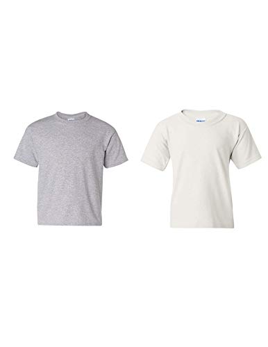 Image of Gildan Kids' Heavy Cotton Youth T-Shirt, 2-Pack