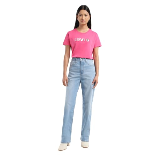Image of Levi's Women's High Rise Ribcage Straight Fit Jeans