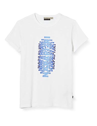 NAPAPIJRI K Saly T-Shirt, Bianco (Bright White