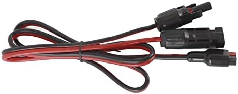 Solar Connector And Interface, Charging Anderson 1.0M Mobile Pure Copper 12Awg ≤ 30A With 2468 12Awg 1.0M Energy Storage Cord Caliber Wire Rope Solar Wind Power Parts Accessories