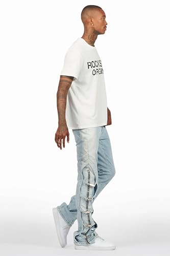 Men's Attila Stacked Flare Jean3