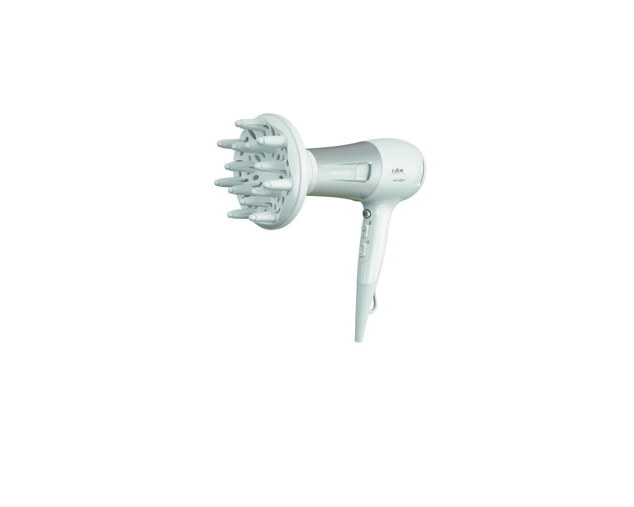 Calor Powerline secador de pelo, tecnología de refuerzo iónico para el brillo, Thermo Control, 6 ajustes de velocidad/temperatura, concentrador, difusor CV5930C0