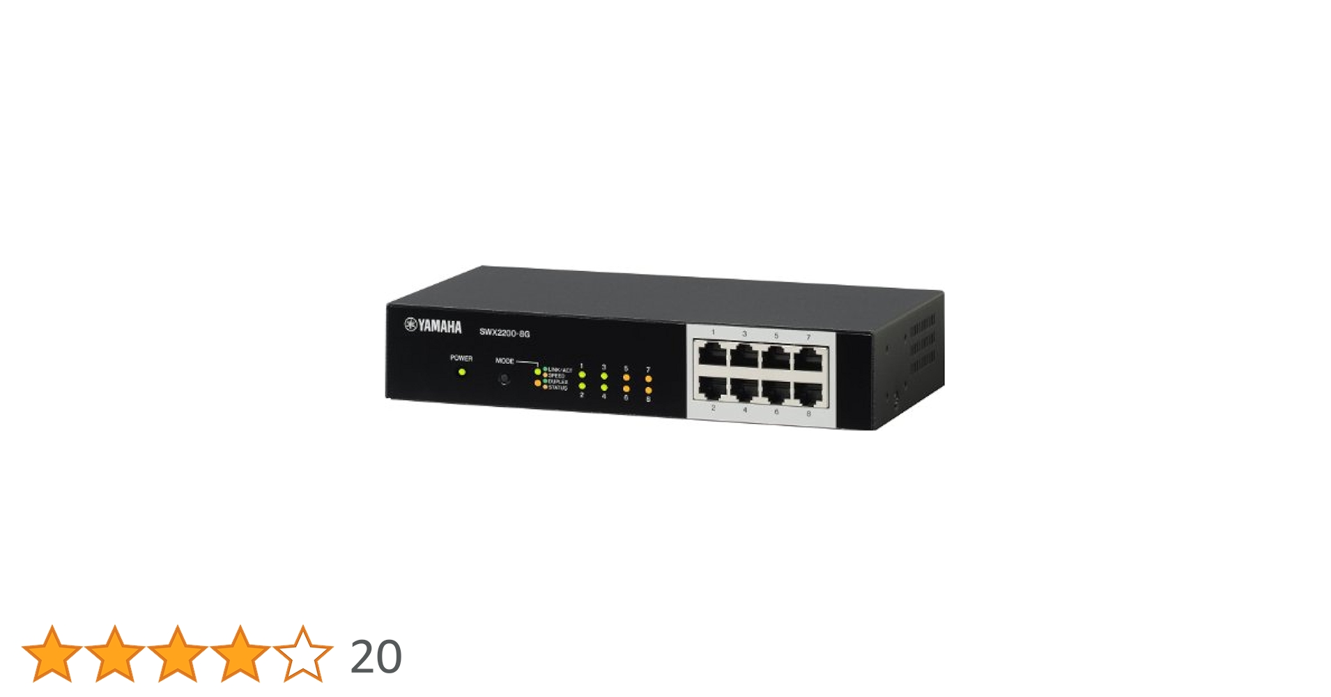 YAMAHA SWX2200-18G スイッチングハブ YAMAHA SWX2200-18G スイッチングハブ SWX2200-8PoE 特長