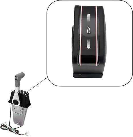 Outboard Side Remote Control Box 67200-93J13 Compatible with Suzuki Outboard Engine DF25 to DF200 DF250