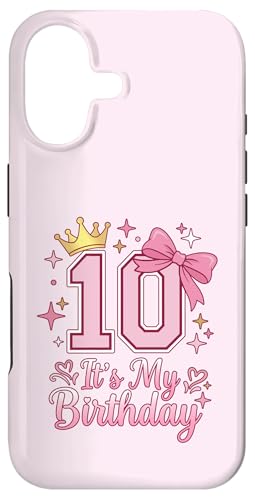 It's My 10th Birthday ���̎q �R�P�b�g���{�� �s���N 10�� �X�}�z�P�[�X iPhone 17 �p