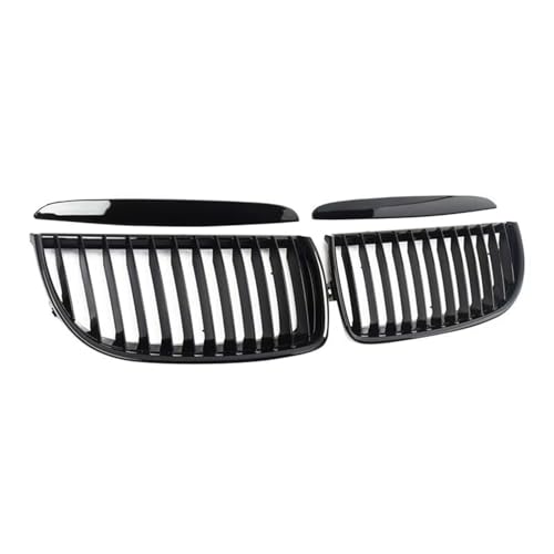 Calandre de voiture modifiée noire pour BMW E90 E91 2005 2006 2007 2008 pré-facelift