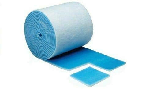 Luftfiltermatte G2-G3-G4 (EU4) 1m x 2m, 10 bis 20mm wählbare Filtermatte Filterflies (EN 779) (G4)