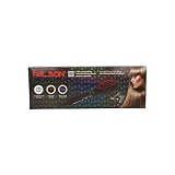220-240V-50/60Hz 43W Palson Liz - Cepillo alisador (pantalla LCD, 220-240 V, 43 W), negro