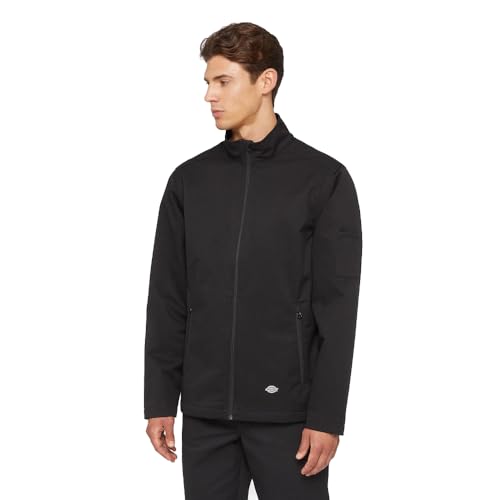 Dickies, Homme, VESTE SOFTSHELL ZIPPÉE, noir, XXL