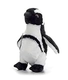 The Petting Zoo African Blackfoot Penguin Stuffed Animal Plushie, Gifts for Kids, Scoopz Zoo Animals, Penguin Plush Toy 8 Inches