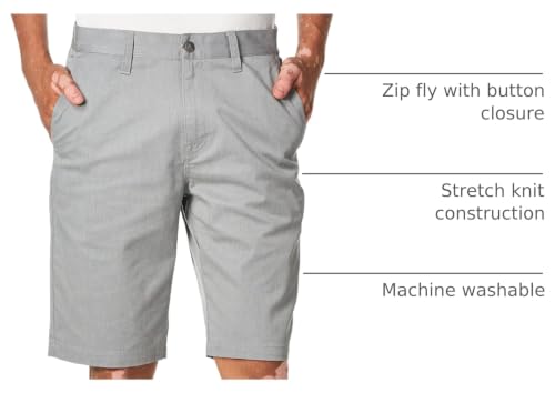 Image of Volcom Men's Vmonty Stretch 22 Chino Shorts - Casual Everyday Wear, Relaxed Fit