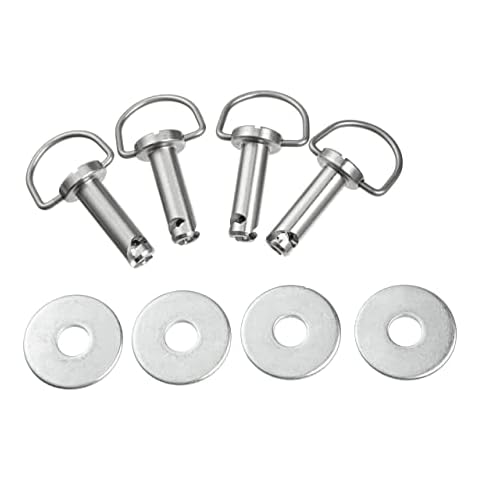 VPZMT Harley Fasteners Hard Saddle Bags Mounting Pin Stud Bolts Compatible with Harley Davidson Touring Softail Road King Electra Glide FLHX FLHR FLHS All Years Cover