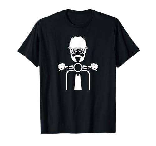 Scooter, moped, scooter, scooter rider - scooter T-Shirt