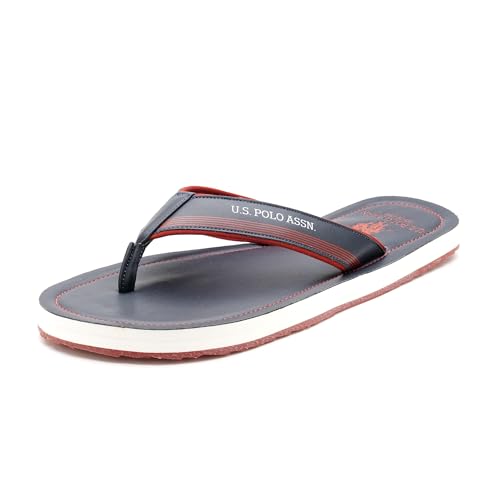 Image of U.S. POLO ASSN. USPA| OVI BLACK| Stylish slider Slippers for Man