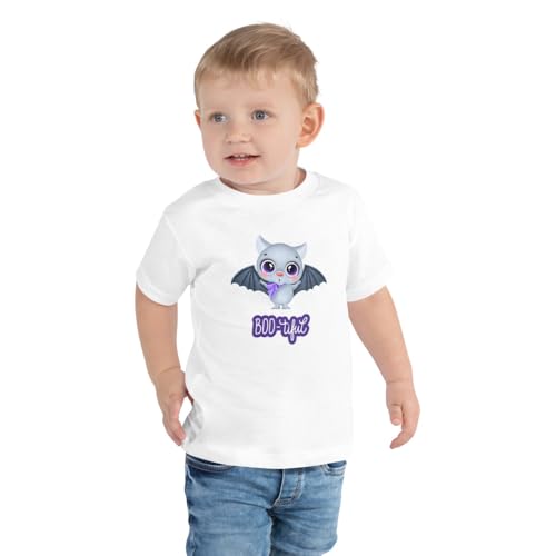 T-shirt haut de gamme pour tout-petit avec coutures latérales et motif Halloween