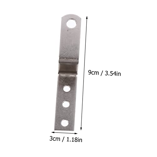 Image of balacoo 10pcs z Type Lock Picture Hangers Heavy Duty Wall Hangers Kit Picture Hanging Bracket for Decorative Frames