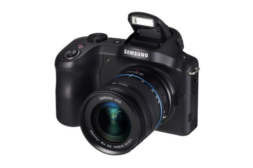 Samsung Galaxy Nx Ek-Gn120Zkaxar Galaxy Wireless Smart Android 4G Camera 20.3Mp Mirrorless Digital Camera With 4.8-Inch Lcd With 18-55Mm Ois Lens (Black) #TOP3
