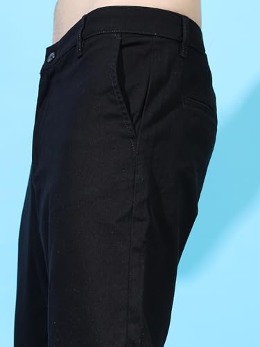 Image of Highlander Men's Tapered Fit Cargo Trousers| Stylish & Comfortable for Casual, Travel & Active Wear | Trouser for Men