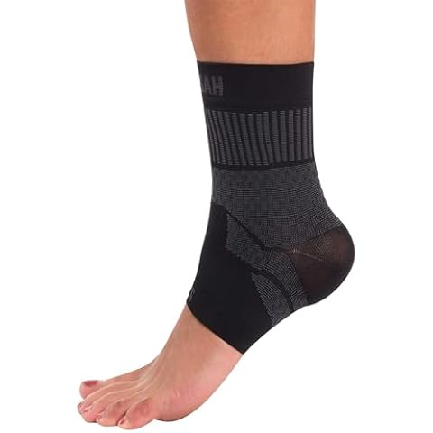 Zensah Ankle Support - Compression Ankle Brace - Great for Running, Soccer, Volleyball, Sports - Ankle Sleeve Helps Sprains, Tendonitis, Pain, Black, Small Cover