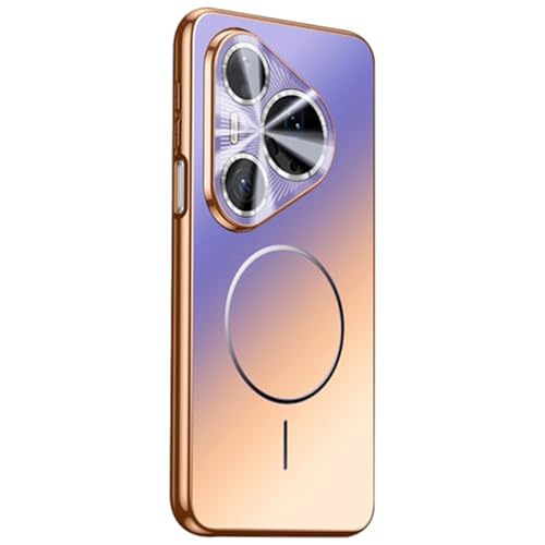 Case for Huawei Pura 90 Pro Max/90 Pro, Electroplated Shell with Camera Protective Anti-Scratch Cover(Purple,90 Pro)