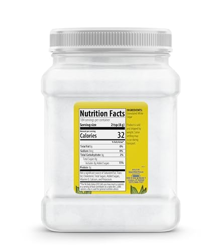Unpretentious White Granulated Sugar, 3.25 Lb, Baking & Cooking, Kitchen Staple, Pure Sugar #TOP1