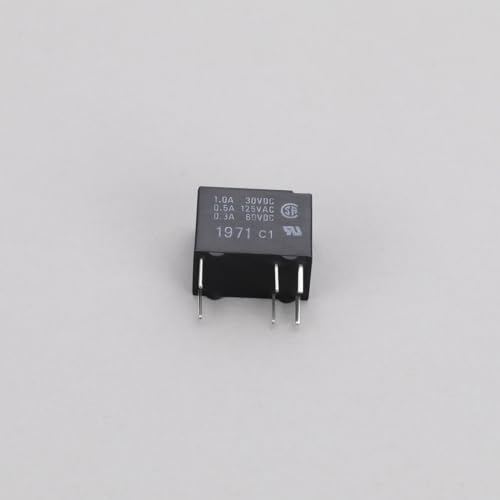 eMagTech 5Pcs G5V-1-DC5V Small Signal PCB Relays 167Ω Electromagnetic Power Relay 6Pin SPDT Signal Relay for Applications Including Home Automation Industrial Control, Black - Thumbnail 6