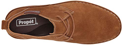 Propét Mens Finn Oxford, Tan, 9 X-Wide Us #TOP4