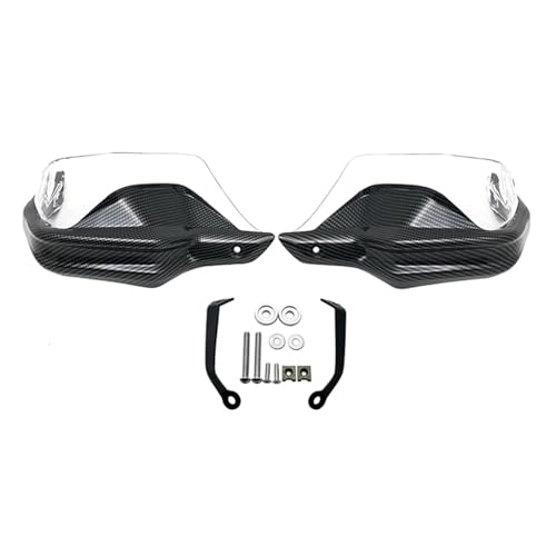 Protection de guidon et de levier CFMOTO 450MT finition carbone haut de gamme