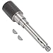 WIKIBB For Elect Standard Power Feed Steel Shaft Extension w/2 Key Kit Milling Machines