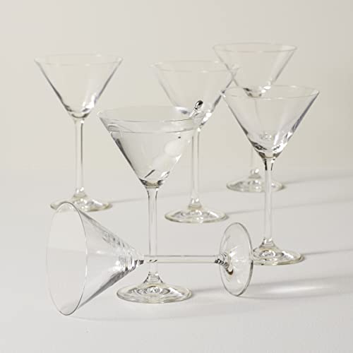 Lenox Tuscany Classics Martini Glass Set, Buy 4 Get 6, 6 Count (Pack Of 1), Clear #TOP2