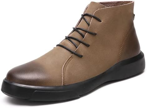 Amazon Co Jp スノーブーツ メンズ スノーシューズ 裏起毛 ウィンターブーツ 綿靴 防寒靴 冬靴 雪靴 大きいサイズ 冬ブーツ 革靴 男性用 紳士靴 オートバイブーツ 厚底 滑り止め おしゃれ 衝撃吸収 耐磨耗 歩きやすい 通勤通学 シューズ バッグ