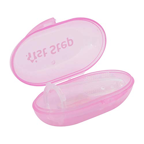 Image of 1st Step Silicone Finger Brush Pack of 2 (Pink)