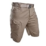 Beach Shorts for Men Drawstring Trendy Business Cruise Clothes Fashion Hawaiian Summer Outfit Cotton Funny Resort Wear Khaki Large