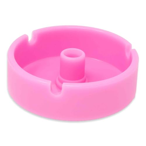 Silicone Snuffer Ashtray Glowing Glow-in-the-Dark 3.5