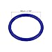 PATIKIL Carnival Ring-Toss Rings 6cm ID, 12 Pack Plastic Small Hoop for Outdoor Party Favor Game Booth, Blue