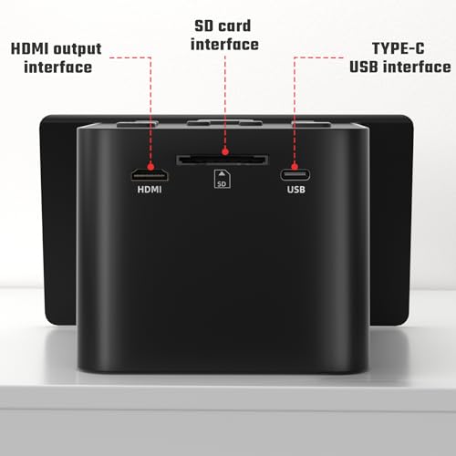 Image of 22MP Film and Slide Scanner with 5 inch LCD Screen, Convert Color & B&W Negatives & Slides 35mm, 126, 110 Film to JPEG Digital Photos