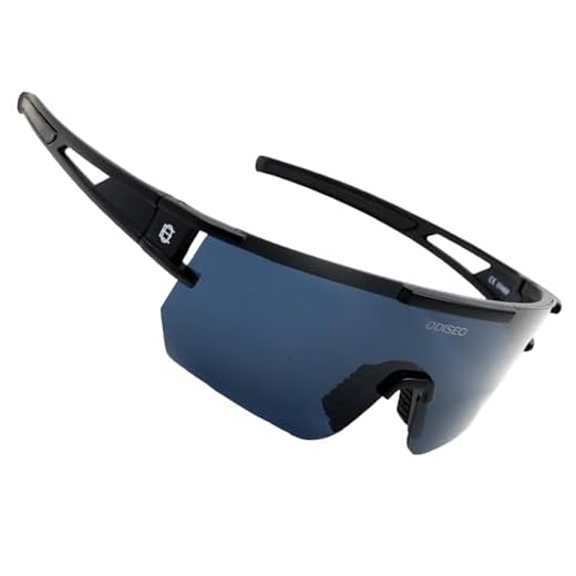 Odiseo Eyewear Poseidon - Gafas de sol polarizadas UV400, unisex, sin género, ligeras, para correr, ciclismo, deportes acuáticos, deportes de nieve, cordón flotante, TR90