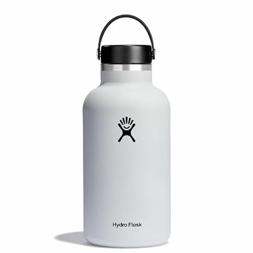 Hydroflask W64BTS110 64 Oz Wide Flex Cap White