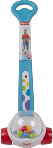 Fisher-Price 콘 포퍼, 블루 푸시 어롱 장난감 — 사진 6