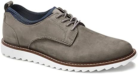 Johnston & Murphy Men's Duncan Plain Toe Gray 10.5 M US