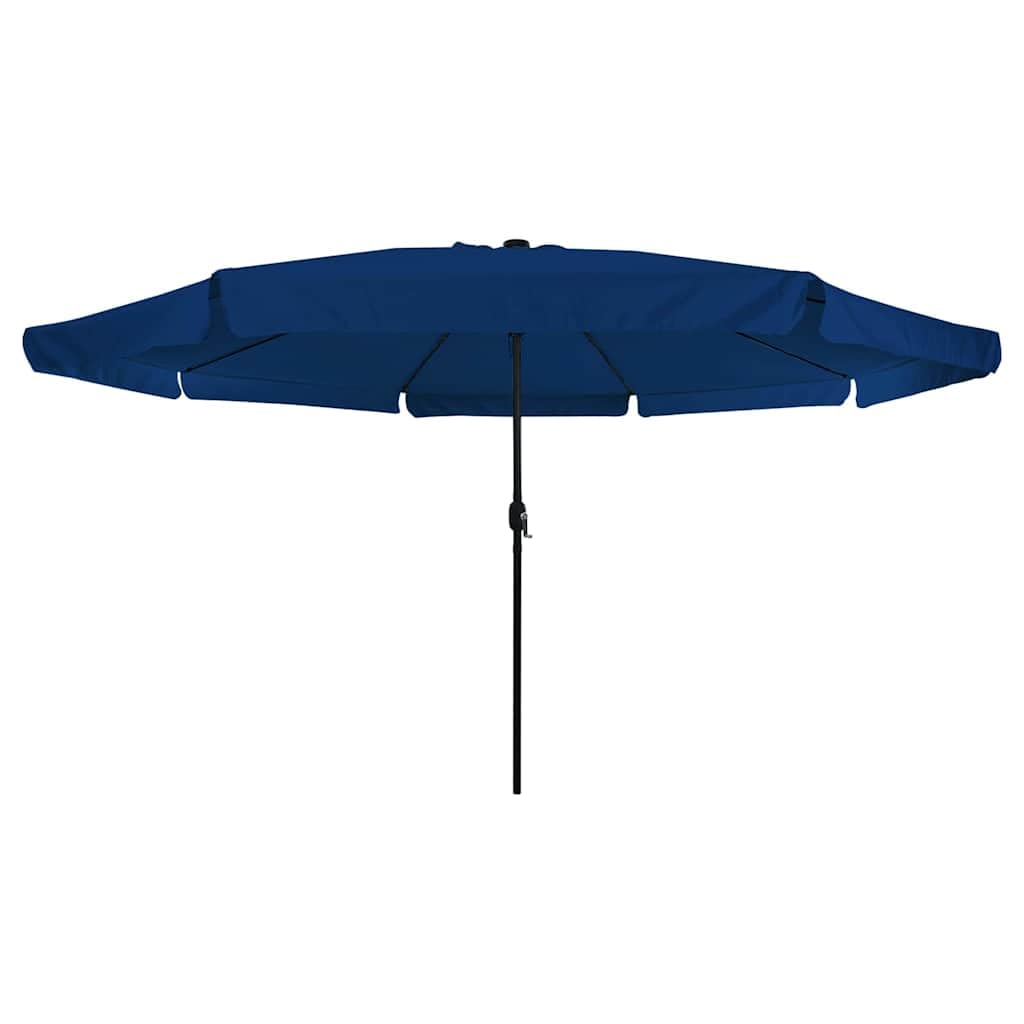 Parasol przeciwsłoneczny LED, antracyt, piaskowy, 395 x 395 x 245 cm, odporny na działanie promieni UV z poliestru, parasol przeciwsłoneczny z diodami LED, kwadratowy ze składanym parasolem